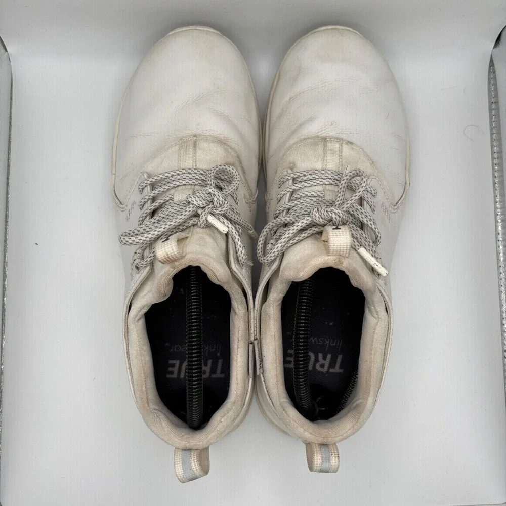 True Linkswear Original 1.2 Zero Drop White‎ Spikeless Golf Shoes Men's Size 11